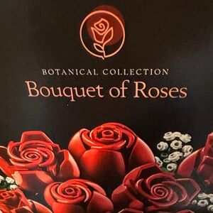 Lego Red Roses Bouquet Buildable Floral Display